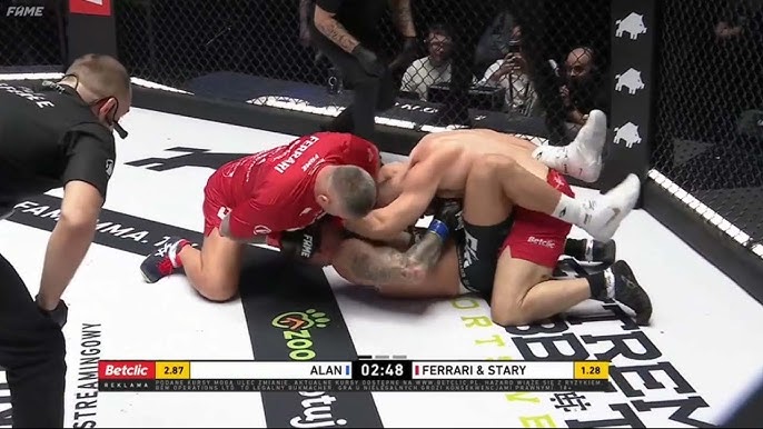 Watch: MMA Fighter Alan Kwiecinski Punished For Weight Miss With Weird 2v1 Combat That includes His Father