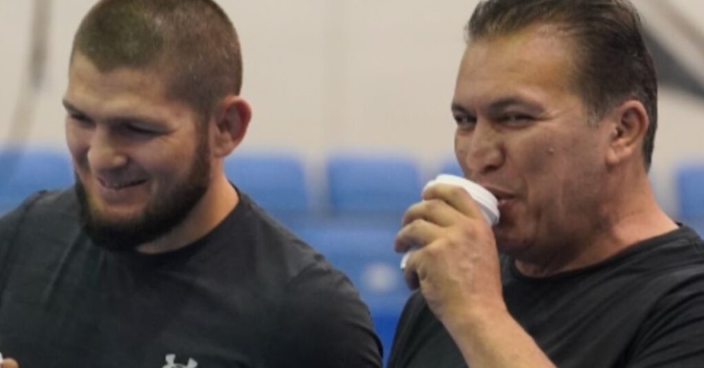 “His Jaw Was Gonna Get Broken” Coach Reveals Khabib Nurmagomedov’s True Intentions with Conor McGregor Choke 8 Khabib Nurmagomedov, Javier Mendez