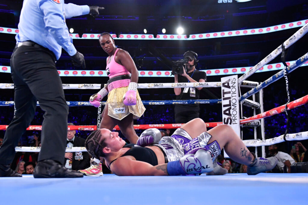 "What Did I Get Myself Into?" Claressa Shields Opens Up About Brutal Training with Holly Holm 5 Claressa Shields heavw