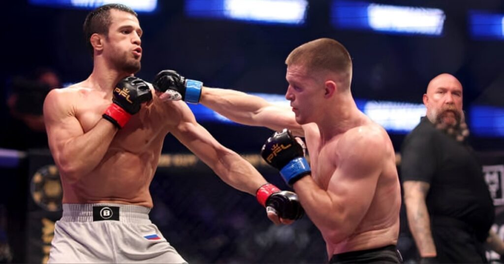 Paul Hughes’ 42-Second Finish Ignites Rivalry with Usman Nurmagomedov 'Biggest fight the PFL have ever done' 4 Paul Hughes vows to beat Usman Nurmagomedov in title rematch: 'He won't get lucky next time'