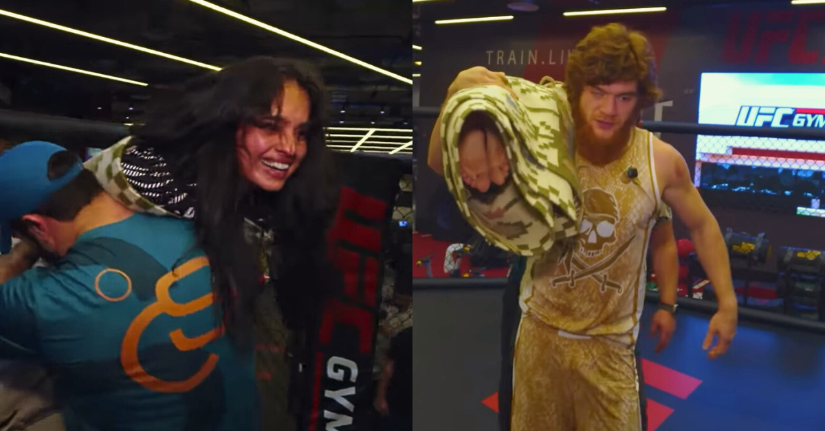 Nina Marie Daniele Will get Knocked Out And Carried Away By UFC Star Shara Magomedov