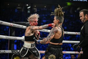 Video - BKFC Brawlers Taylor Starling And 'Rowdy' Bec Rawlings Leave
