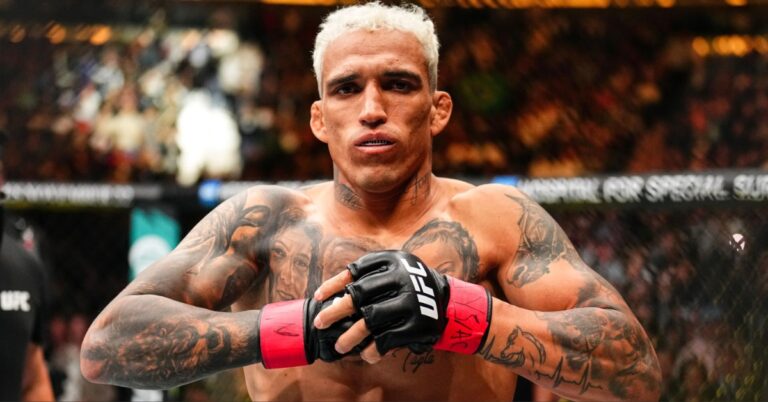 Charles Oliveira predicts stoppage win over Ilia Topuria in title fight at UFC 317: 'I'll knock him out'
