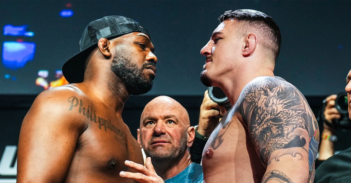 Jon Jones scoffs at claim he’s slowed down UFC rival Tom Aspinall’s career: ‘Cry more’
