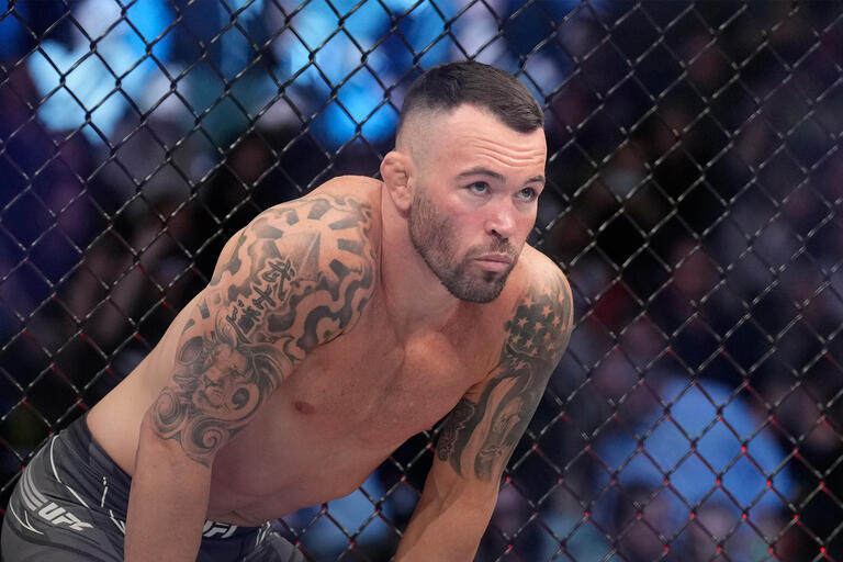 Colby Covington Was Too Busy With Andrew Tate to Watch UFC London: 'I don't got time' 4 121623 Colby Covington HERO GettyImages 1380970167