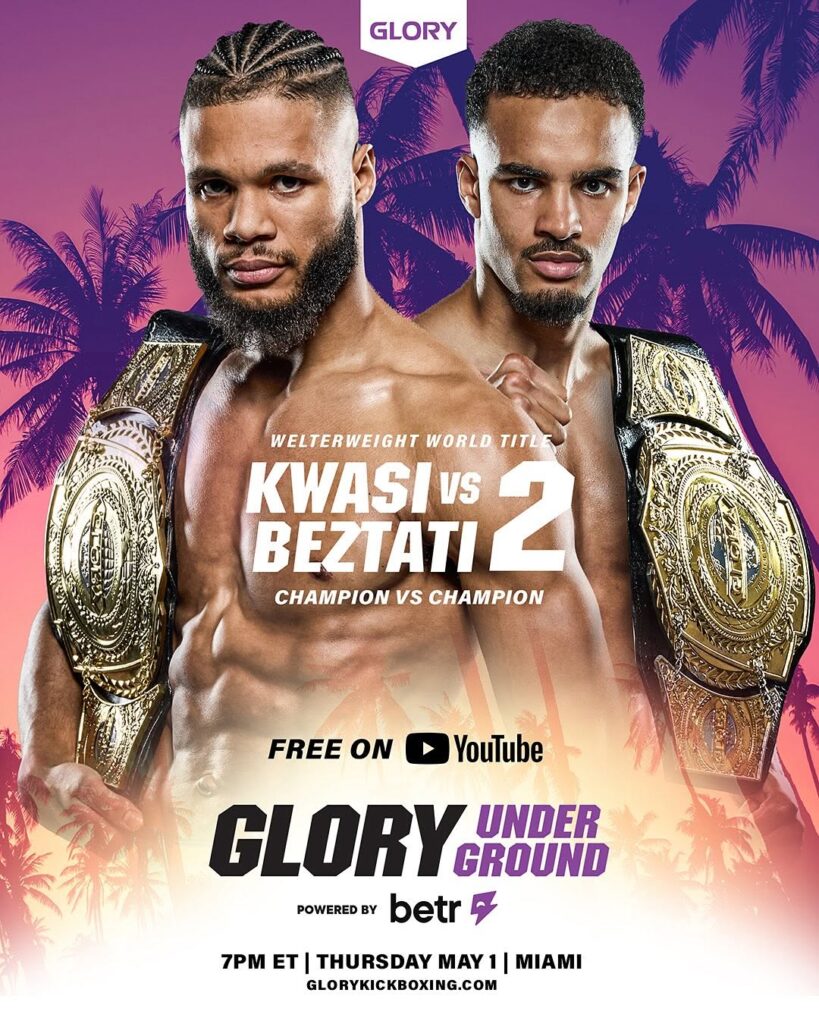 Glory Underground poster
Glory kickboxing