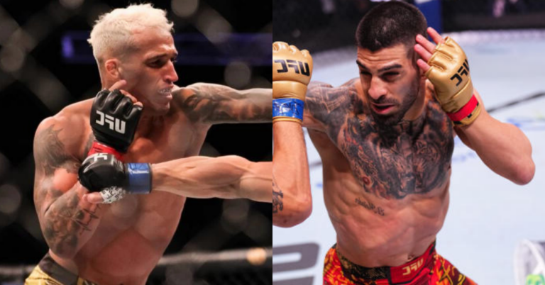 Charles Oliveira Ready to Knock Out Ilia Topuria in Lightweight Debut