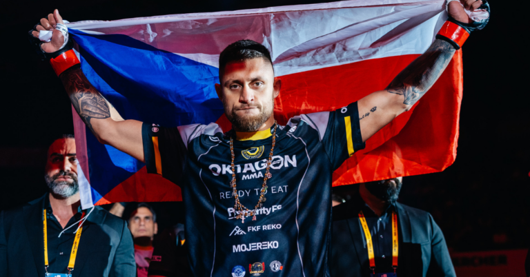 Czech Sensation Daniel Ligocki Continues Streak with Second First-Round Finish in Two Weeks at Oktagon 68