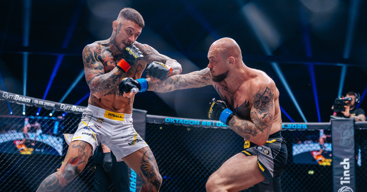 Daniel Schwindt Wins War Against Czech Fighter Marek Bartl at Oktagon 68 in Fight of The Year Candidate 1 Daniel Schwindt Wins War Against Czech Fighter Marek Bartl at Oktagon 68 in Fight of The Year Candidate