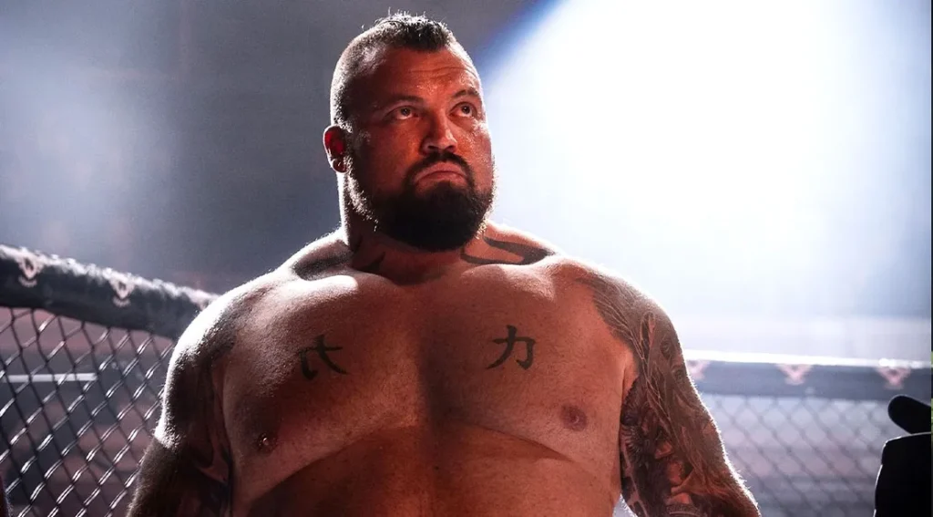 Eddie Hall MMA fight