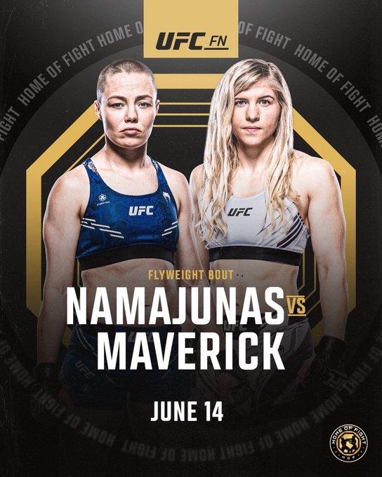 ‘Thug’ Rose Namajunas Returns At UFC Atlanta On June 10