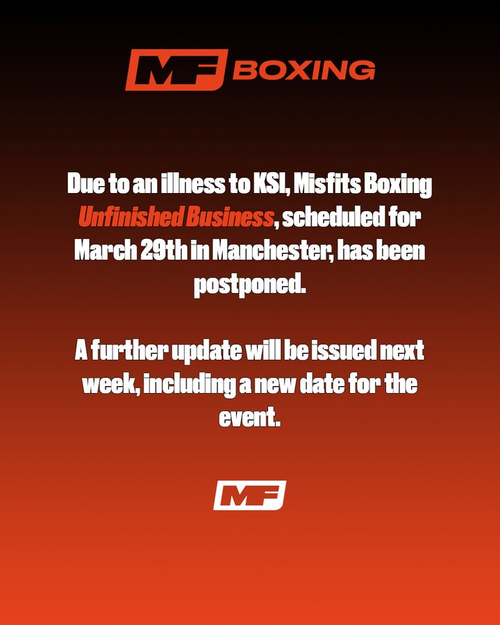 KSI Breaks Silence on Misfits Boxing 21 Withdrawal; Dillon Danis Responds 2 Gmk hTSakAA4FXc