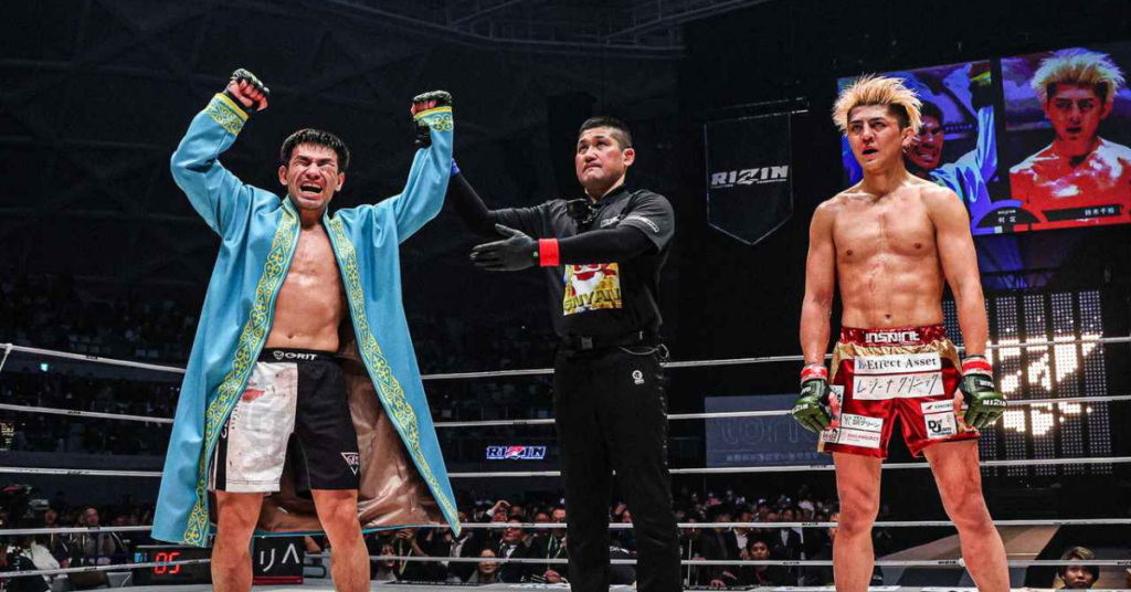 Karshyga Dautbek Defeats Chihiro Suzuki at Rizin 50 2