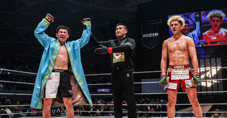 Karshyga Dautbek Defeats Chihiro Suzuki at Rizin 50 2