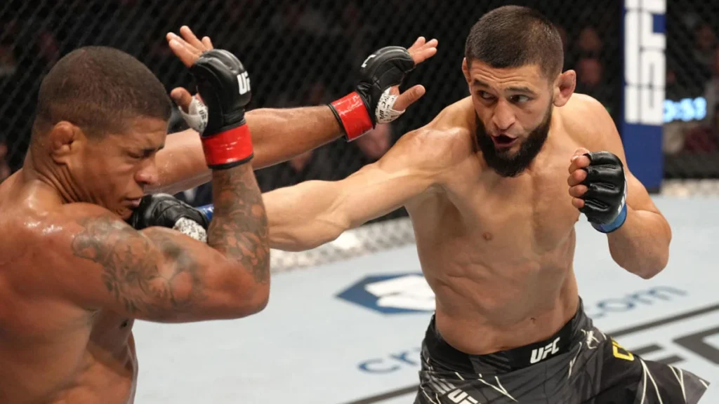 Khamzat Chimaev's Next Fight: The Undefeated 'Borz' Takes on the Middleweight King Dricus du Plessis 4 Khamzat Chimaevs next fight