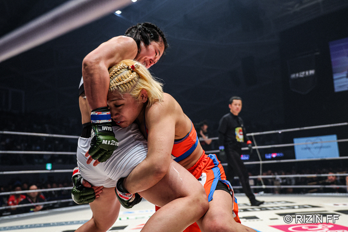 Japanese Judoka Machi Fukuda Batters Seo Young Park with Ground-and-Pound TKO at RIZIN 50 3 Machi Fukuda 福田万智 3