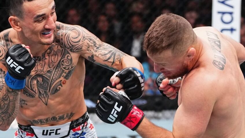 Max Holloway vs. Justin Gaethje 2 edited