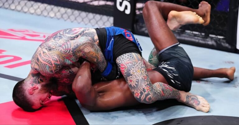 Sean Brady submits Leon Edwards with guillotine after dominant showing - UFC London Highlights