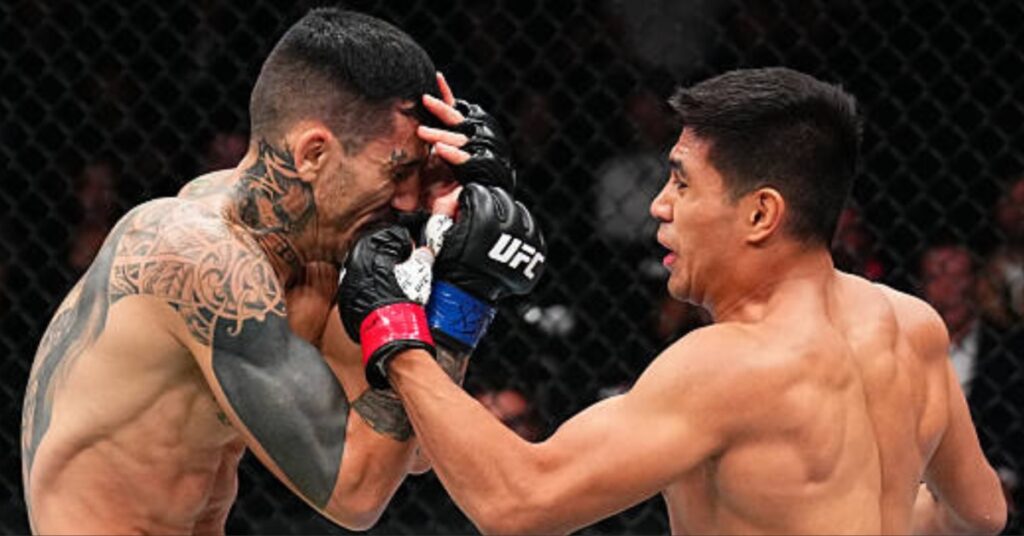 David Martinez Smashes Through Saimon Oliveira in Memorable Octagon Debut - UFC Mexico Highlights