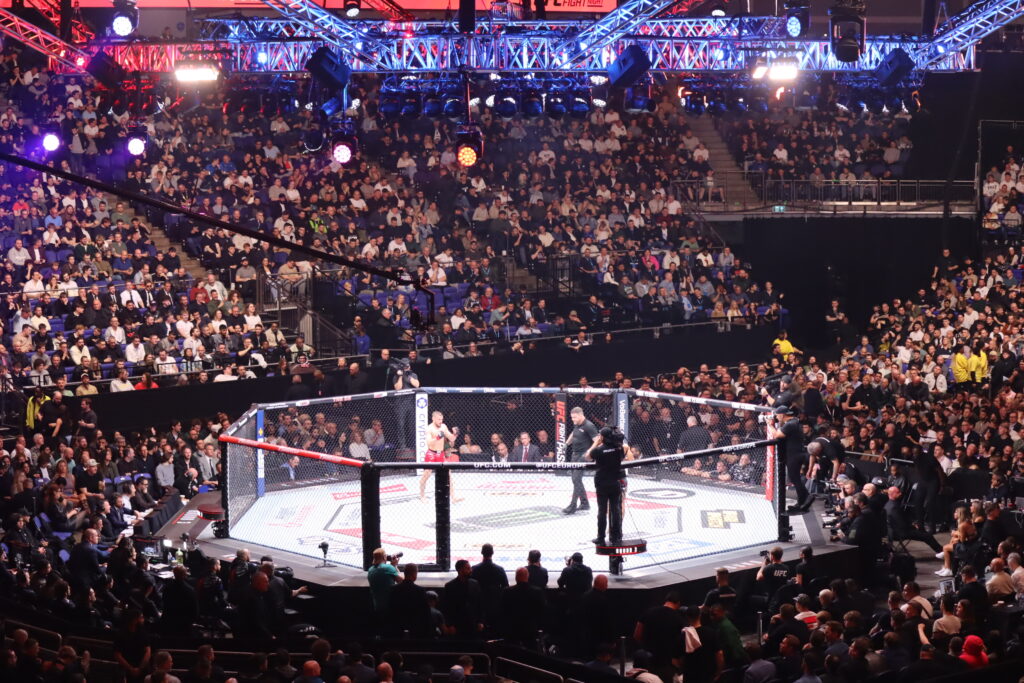 Nathaniel Wood UFC Octagon