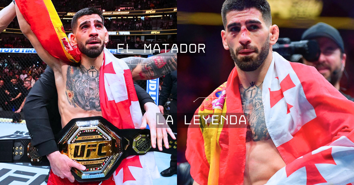 UFC Fans React as Ilia Topuria Ditches 'El Matador' for 'La Leyenda' and Falls Flat 1 UFC Fans React as Ilia Topuria Ditches 'El Matador' for 'La Leyenda' and Falls Flat
