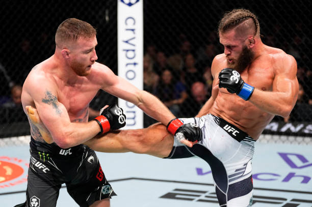 UFC Star Justin Gaethje Ready to Train FBI Agents for Kash Patel: "I Love Representing This Country" 4 gettyimages 1474479927 612x612 1
