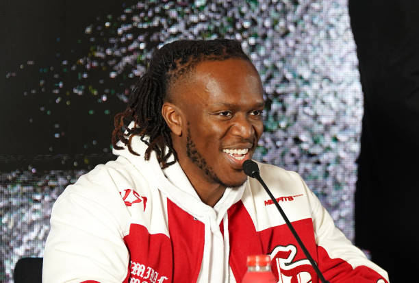Dillon Danis Couldn't Stop Staring at KSI's 'Crazy Looking' Forehead: 'It's Like a Predator' 2 gettyimages 2202706849 612x612 1