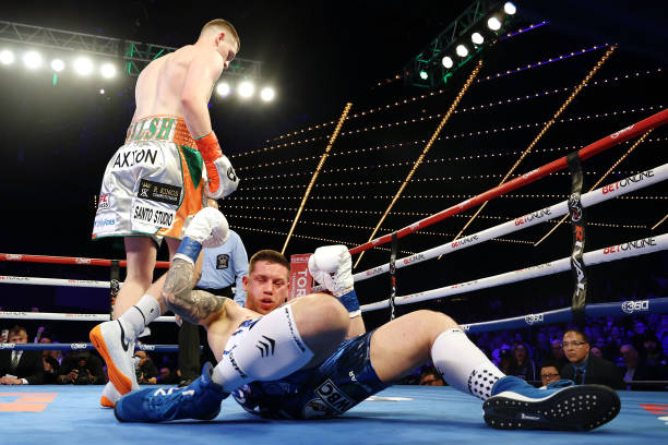 'King' Callum Walsh Scores Vicious First-Round KO Against Dean Sutherland - Walsh vs. Sutherland Highlights 3 gettyimages 2205449272 612x612 1