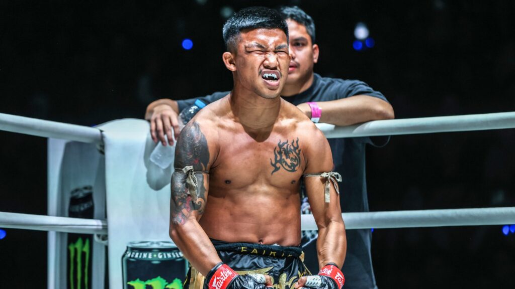 Rodtang Takes Out Takeru in 80 Seconds with Vicious Left Hook - ONE 172 Highlights 3 rotang jitmuangnon
