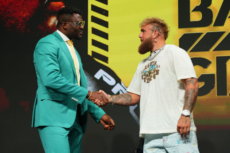 Francis Ngannou Slams Jake Paul “Grow up,” After Rude Comments from the YouTuber