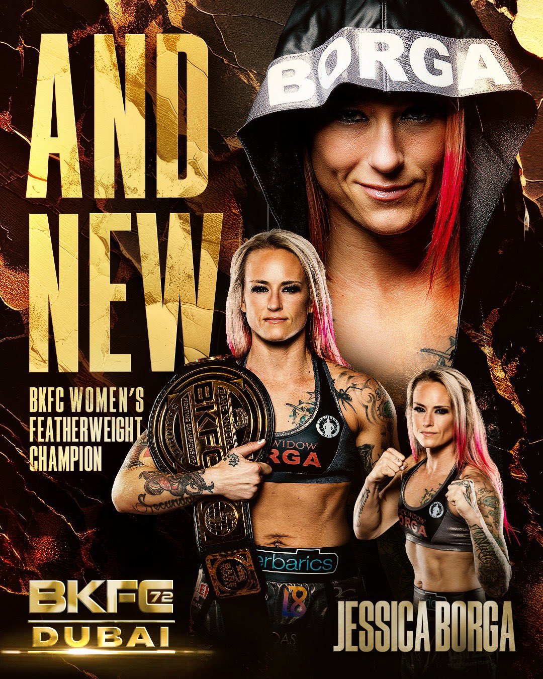 Jessica Borga Sleeps Hannah Rankin In 32 Seconds To Win Inaugural 