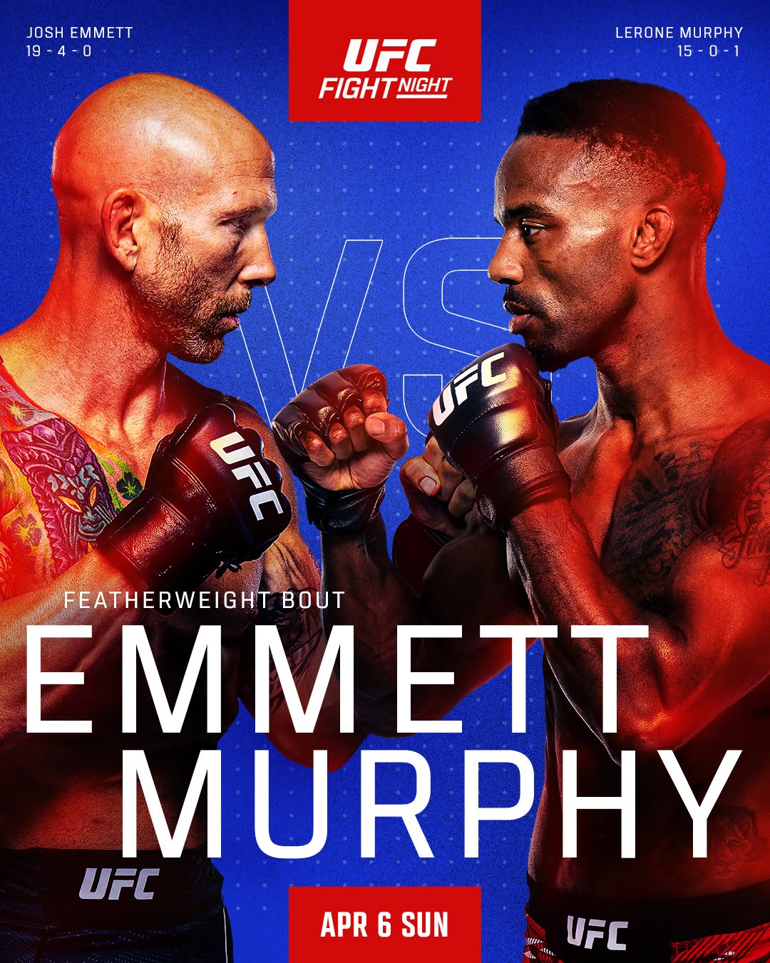 Josh Emmett vs. Lerone Murphy Poster
