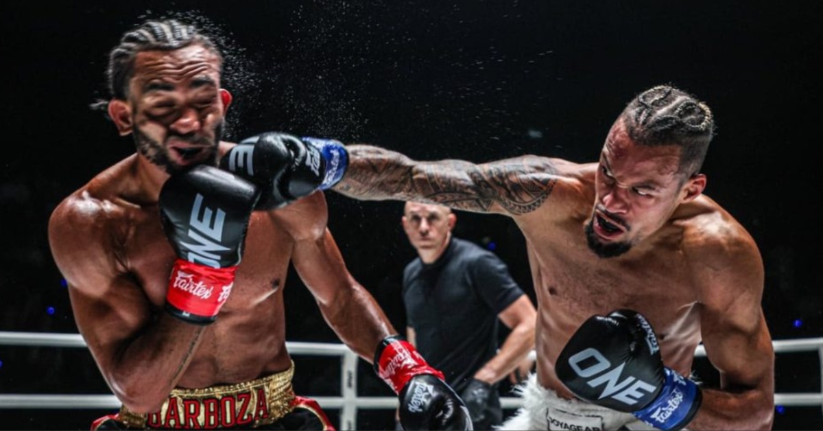 Regian Eersel Closes Out Alexis Nicolas Trilogy with Majority Decision Win - ONE Fight Night 30 Highlights 1 Regian Eersel vs. Alexis Nicolas - ONE Fight Night 30 Highlights