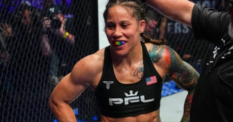 Ex-Bellator Champion Liz Carmouche Smashes Ilara Joanne in 85 Seconds - PFL 2 Highlights