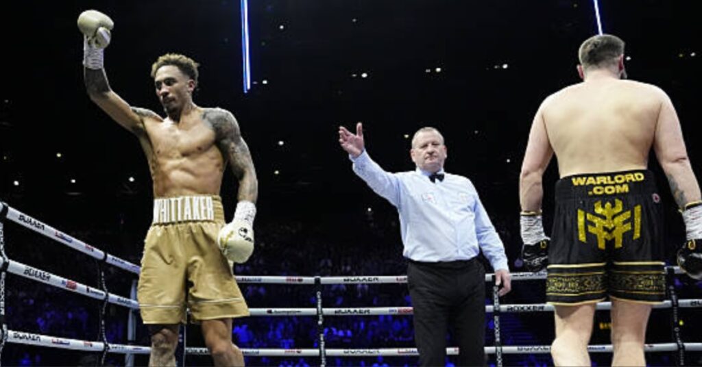 Ben Whittaker Scores Controversial TKO Stoppage Against Liam Cameron - Whittaker vs. Cameron Highlights