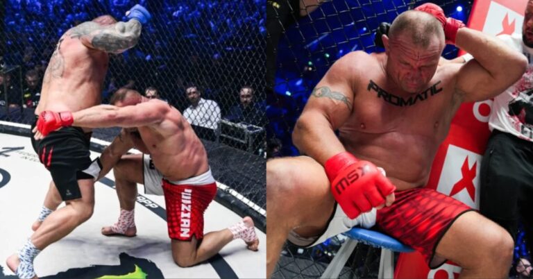 Eddie Hall Apologizes to Mariusz Pudzianowski for Repeated Illegal Blows at KSW 105