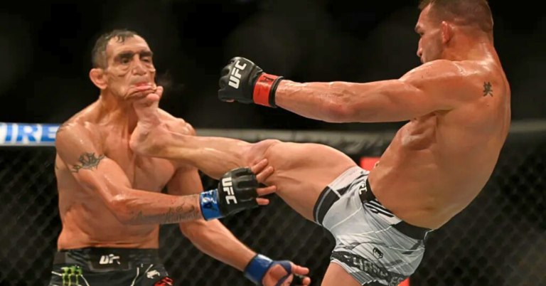 Watch: Michael Chandler's Stunning Front Kick Knockout of Tony Ferguson: A Brutal Turning Point in UFC History