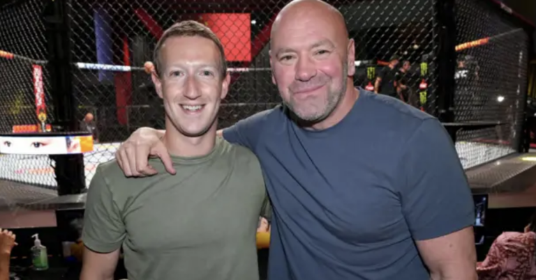 Dana White, Mark Zuckerberg