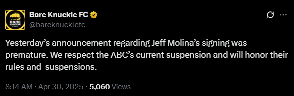 BKFC Reverses Decision to Sign Expelled UFC Fighter 2 image 32