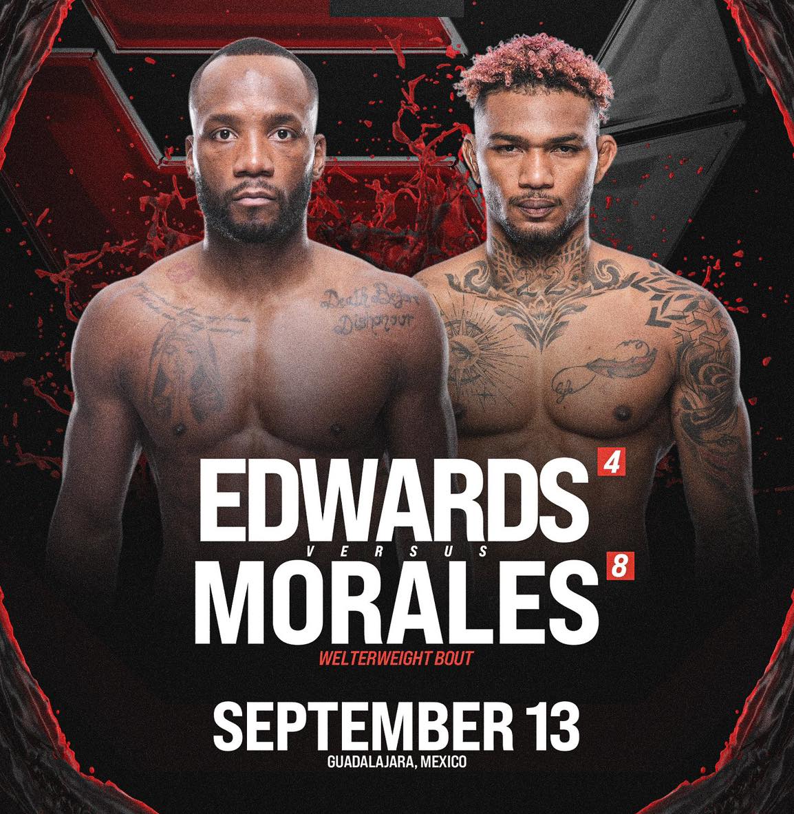 Leon Edwards Michael Morales Full Violence