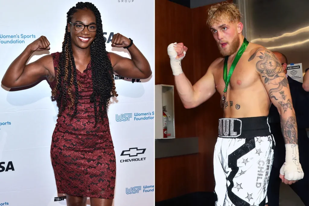 Claressa Shields Slams Jake Paul’s Promotion for Undervaluing Her "Not going to kiss their a*" 2 Claressa Shields and Jake Paul