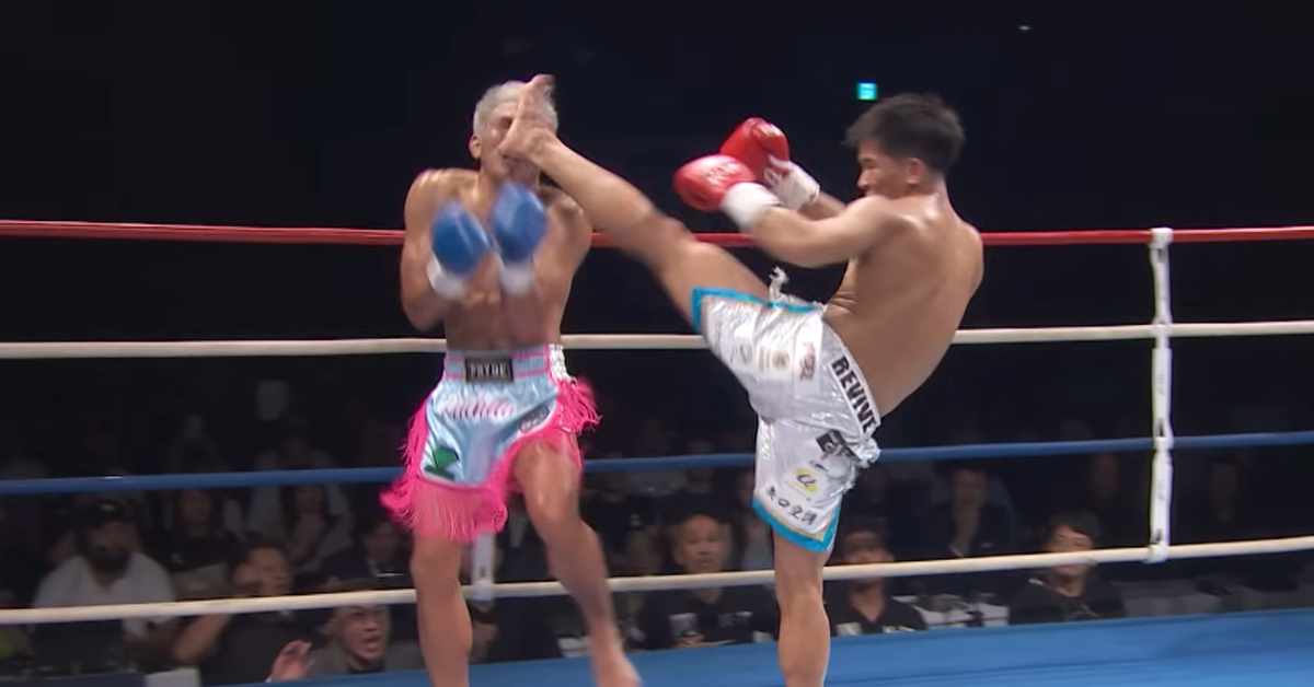 Watch: Yuki Yozi obliterates former ONE kickboxing Champion Petchdam in K-1