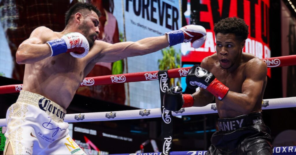 Devin Haney vs. Jose Ramirez - Garcia vs. Romero Highlights
