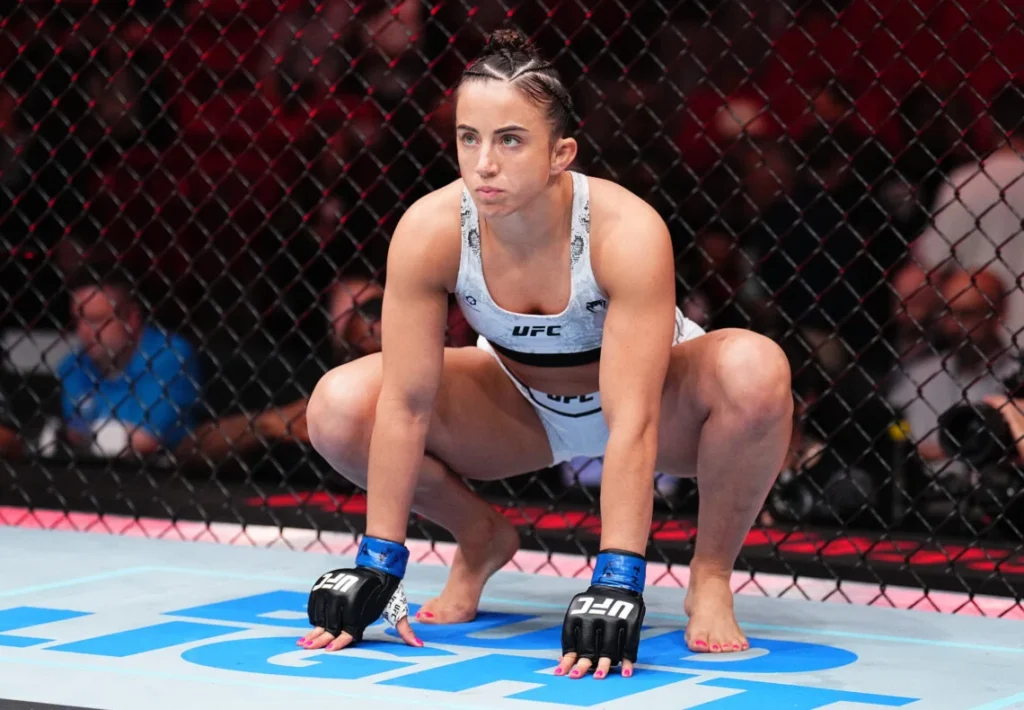 Maycee Barber Coming to Make a Statement Against 'One-Dimensional' Erin Blanchfield at UFC Vegas 107 5 GettyImages 2072135025 1140x790 1