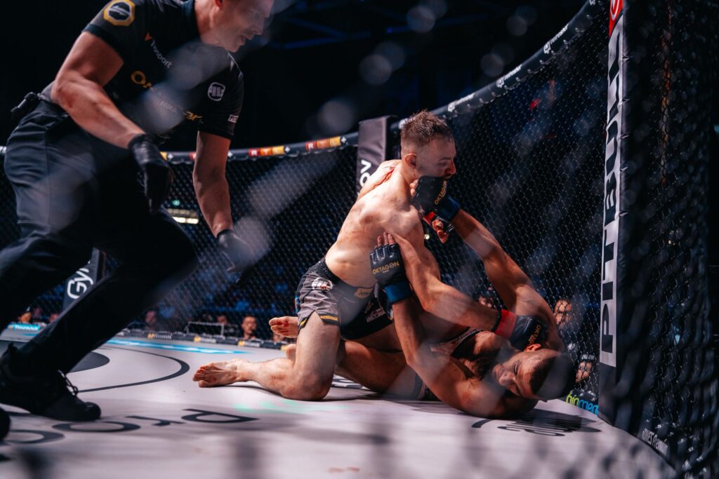 "I Don't Remember It"- Peter Gabal Overcomes Axe Kick, To Finish Elias Jakobi at Oktagon 71 3 IMG 20250518 WA0006