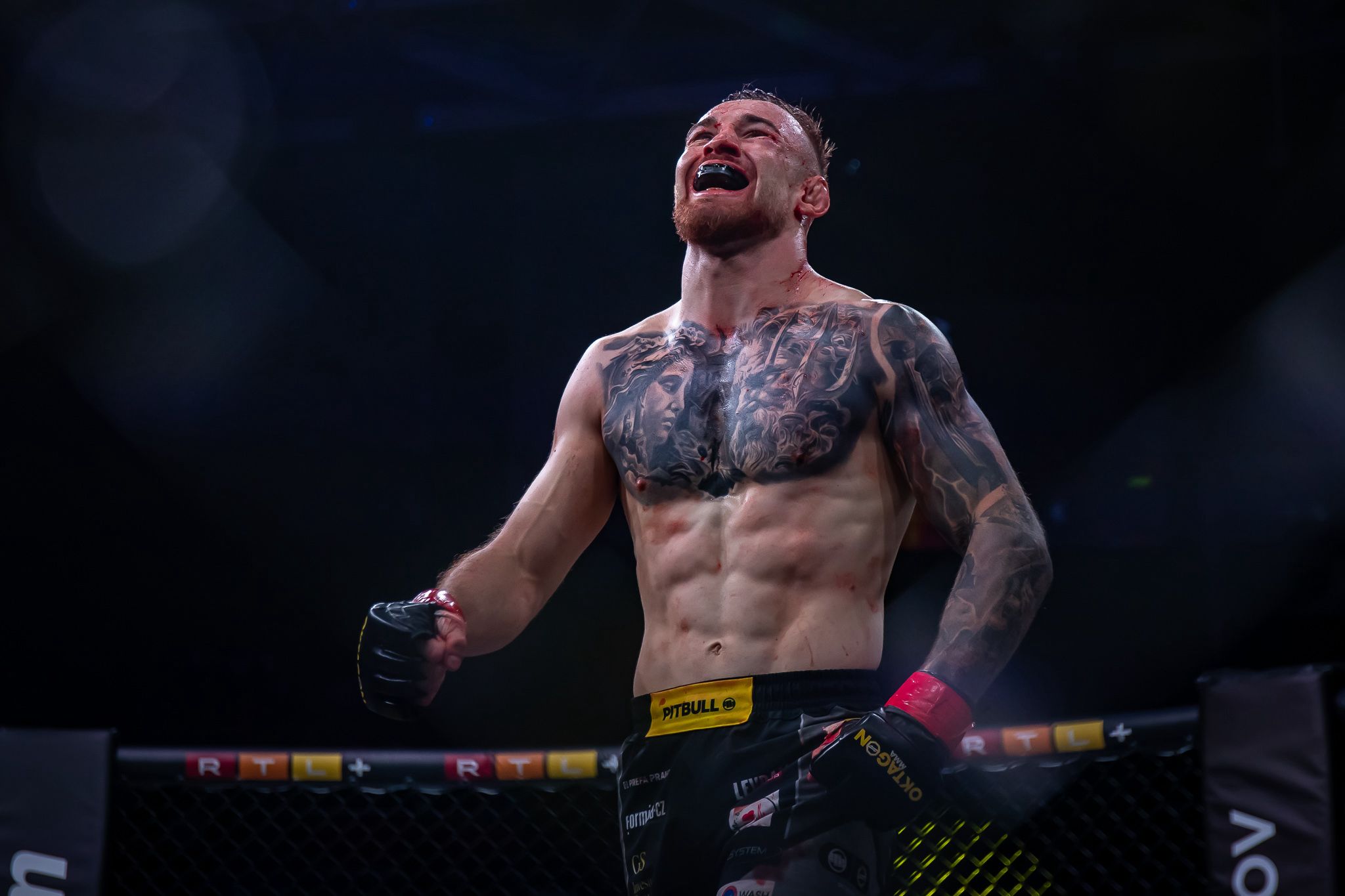 “I Don’t Remember It”- Peter Gabal Overcomes Axe Kick, To Finish Elias Jakobi at Oktagon 71