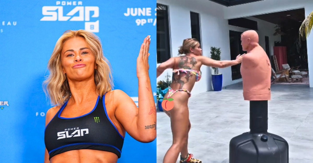 Paige VanZant’s Cheeky Poolside Power Slap Prep – Bikini Slap Sessions