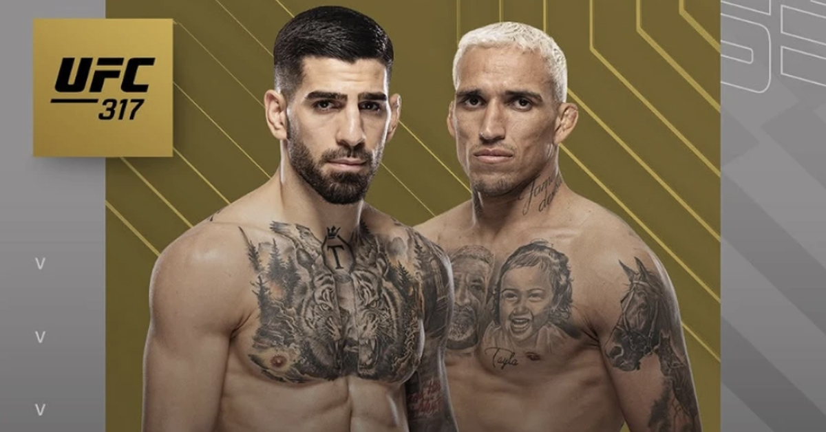 UFC 317: Ilia Topuria vs. Charles Oliveira: – Fight Card, Betting Odds, Start Time