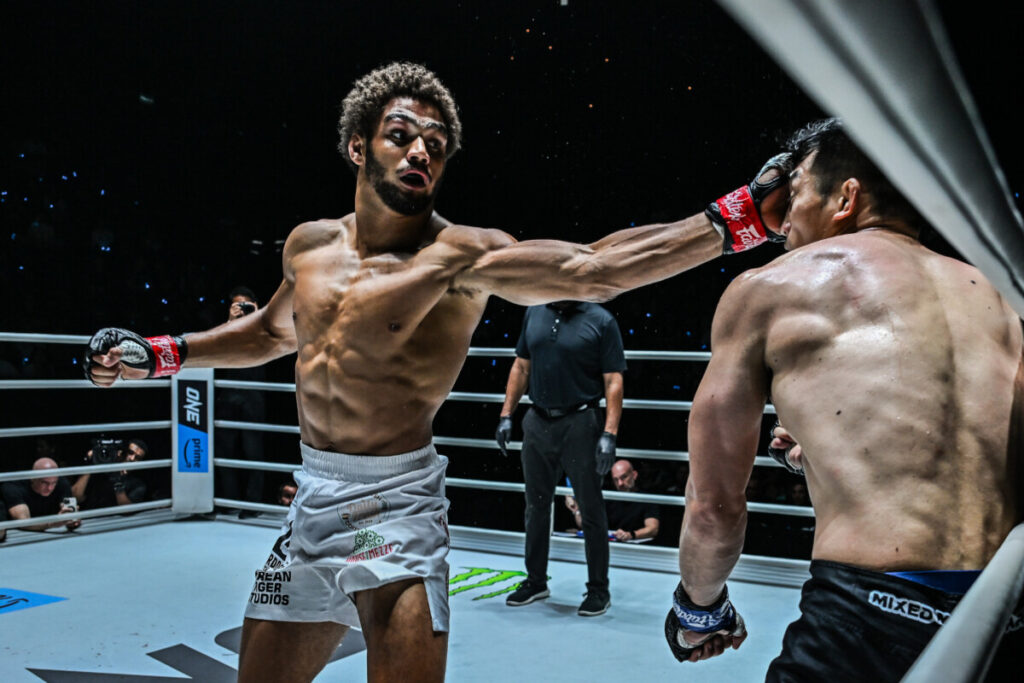 Exclusive | Maruice Abevi talks fighting Alibeg Rasulov and his MMA Journey in ONE Championship 1 Maurice Abevi Zhang Lipeng ONE Championship