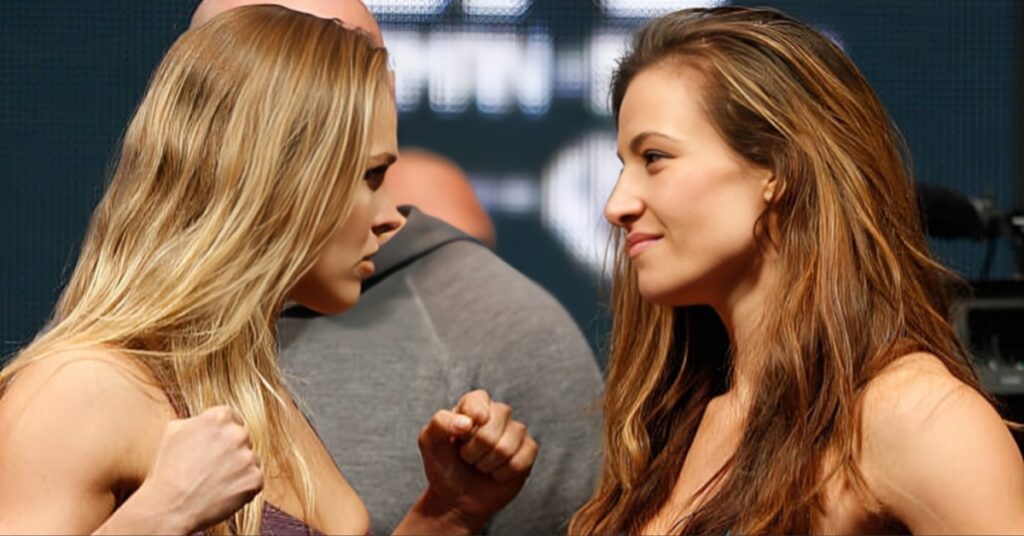 Miesha Tate claims Ronda Rousey should make UFC return: 'She should have to go through me first'